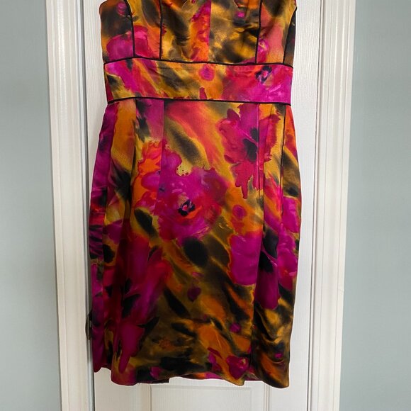 Barbie by David Dixon Silk Cocktail Dress – Size 6 – Made in Canada - Picture 5 of 5